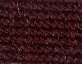 a close up of a brown crochet yarn