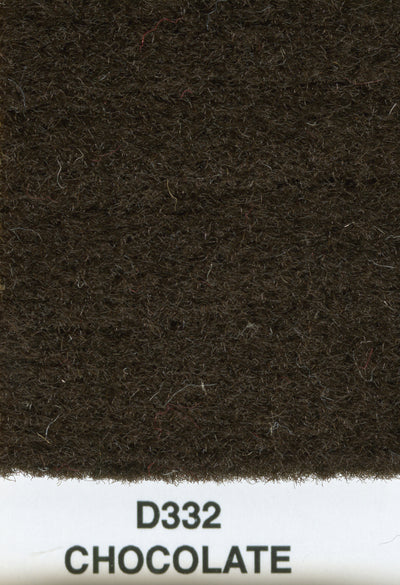 Mercedes Fine Tuft Velour Carpet Chocolate