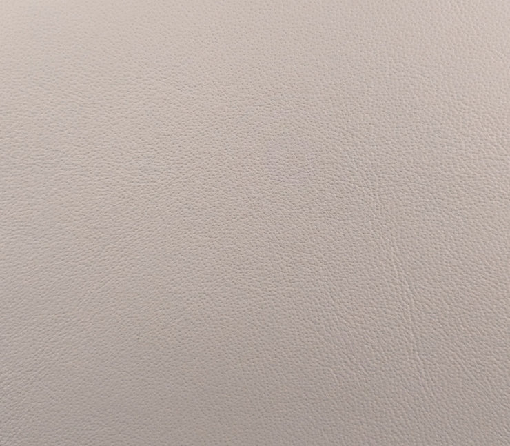 a close up of a white leather texture