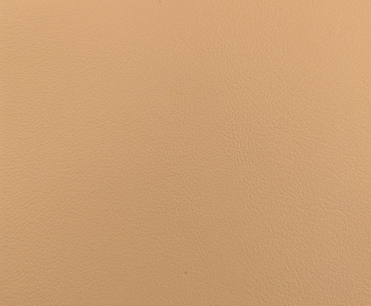 a close up of a tan leather texture