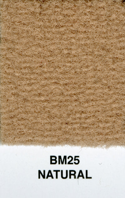 Mercedes Fine Tuft Velour Carpet Natural