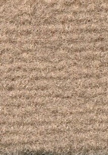 Backless Mercedes Finetuft Velour Carpet Natural