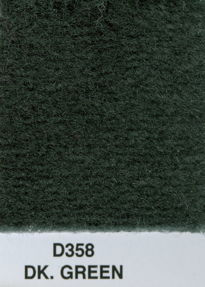 Mercedes Fine Tuft Velour Carpet Dark Green