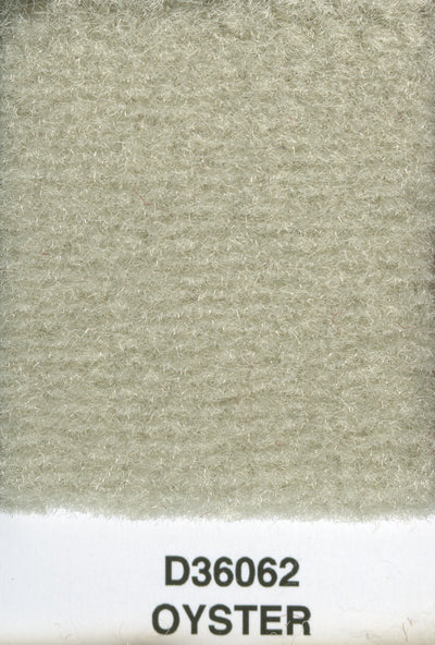Backless Mercedes Finetuft Velour Carpet Oyster