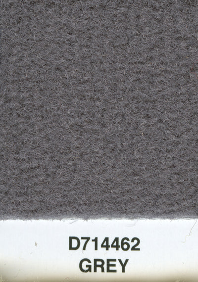 Backless Mercedes Finetuft Velour Carpet Grey