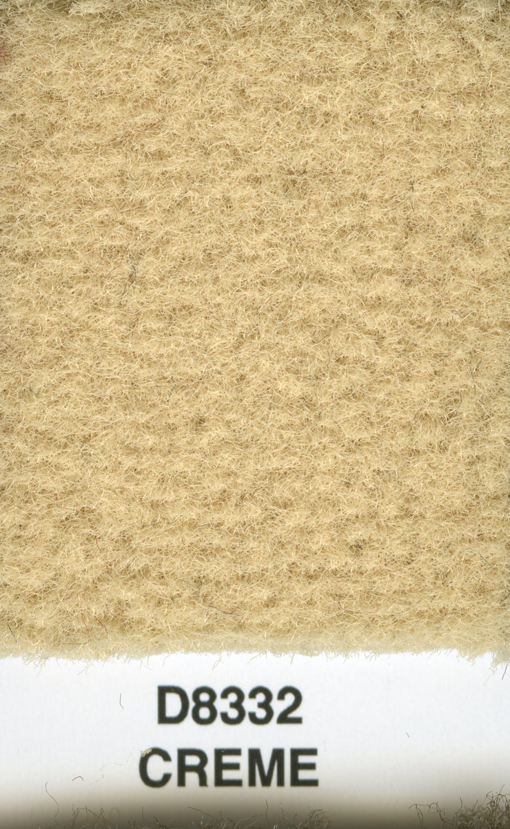 Mercedes Fine Tuft Velour Carpet Creme
