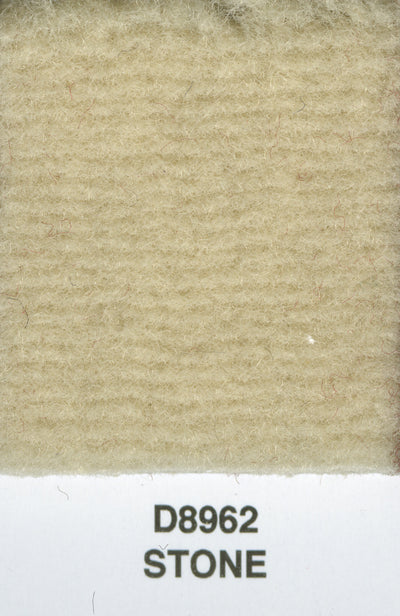 Backless Mercedes Finetuft Velour Carpet Stone
