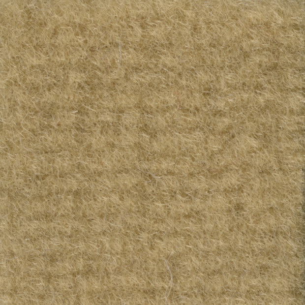 Backless Mercedes Finetuft Velour Carpet Sand Beige